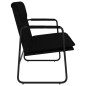 Panca Nera 100x64x80 cm in Tessuto Panca Nera 100x64x80 cm in Tessuto