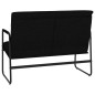 Panca Nera 100x64x80 cm in Tessuto Panca Nera 100x64x80 cm in Tessuto