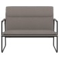 Panca Tortora 100x64x80 cm in Tessuto