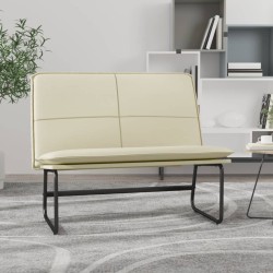 Panca Crema 100x75x76 cm in Similpelle