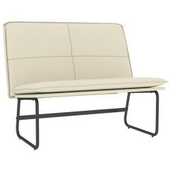Panca Crema 100x75x76 cm in Similpelle