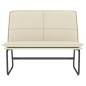 Panca Crema 100x75x76 cm in Similpelle