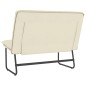Panca Crema 100x75x76 cm in Similpelle