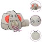 vidaXL Tenda Gioco Bambini Elefante Grigio 250 Palline 174x86x101 cm vidaXL Tenda Gioco Bambini Elefante Grigio 250 Palline 174x86x101 cm