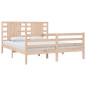 vidaXL Giroletto in Legno Massello 180x200 cm Super King vidaXL Giroletto in Legno Massello 180x200 cm Super King
