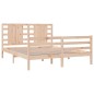 vidaXL Giroletto in Legno Massello 180x200 cm Super King vidaXL Giroletto in Legno Massello 180x200 cm Super King