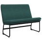 Panca Verde Scuro 100x75x76 cm in Tessuto
