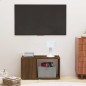 Mobile Porta TV Rovere Marrone 60x24x32 cm in Legno Multistrato Mobile Porta TV Rovere Marrone 60x24x32 cm in Legno Multistrato