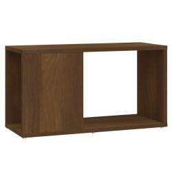 Mobile Porta TV Rovere Marrone 60x24x32 cm in Legno Multistrato