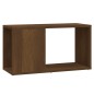 Mobile Porta TV Rovere Marrone 60x24x32 cm in Legno Multistrato Mobile Porta TV Rovere Marrone 60x24x32 cm in Legno Multistrato