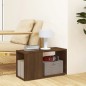 Mobile Porta TV Rovere Marrone 60x24x32 cm in Legno Multistrato Mobile Porta TV Rovere Marrone 60x24x32 cm in Legno Multistrato