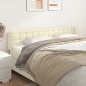 vidaXL Testiera ad Orecchio Crema 183x23x78/88 cm in Similpelle vidaXL Testiera ad Orecchio Crema 183x23x78/88 cm in Similpelle