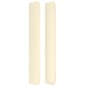 vidaXL Testiera ad Orecchio Crema 203x16x118/128 cm in Similpelle vidaXL Testiera ad Orecchio Crema 203x16x118/128 cm in Similpelle