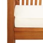 vidaXL Set da Pranzo per Esterni 5pz con Cuscini Legno Massello Acacia vidaXL Set da Pranzo per Esterni 5pz con Cuscini Legno Massello Acacia