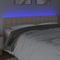 vidaXL Testiera Cappuccino a LED 180x5x78/88 cm in Similpelle vidaXL Testiera Cappuccino a LED 180x5x78/88 cm in Similpelle