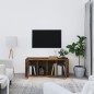 Mobile TV Rovere Fumo 100x35x40 cm in Legno Multistrato Mobile TV Rovere Fumo 100x35x40 cm in Legno Multistrato
