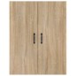 Mobile Pensile Rovere Sonoma 69,5x34x90 cm in Legno Multistrato
