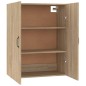 Mobile Pensile Rovere Sonoma 69,5x34x90 cm in Legno Multistrato