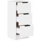 Credenza Bianca 30x30x70 cm in Legno Multistrato Credenza Bianca 30x30x70 cm in Legno Multistrato