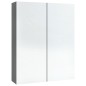 vidaXL Armadietto a Specchio per Bagno 60x15x75 cm MDF Antracite vidaXL Armadietto a Specchio per Bagno 60x15x75 cm MDF Antracite