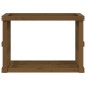 Portaceppi da Esterno Miele 108x52x74 cm Legno Massello di Pino Portaceppi da Esterno Miele 108x52x74 cm Legno Massello di Pino