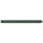 vidaXL Letto Giardino Acciaio Verniciato a Polvere 600x140x36 cm Verde