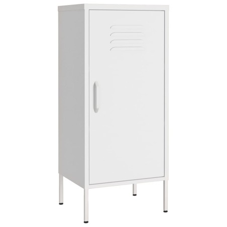vidaXL Armadietto Bianco 42,5x35x101,5 cm in Acciaio