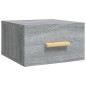 vidaXL Comodino a Muro Grigio Sonoma 35x35x20 cm vidaXL Comodino a Muro Grigio Sonoma 35x35x20 cm