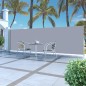 vidaXL Tenda Laterale Retrattile per Patio 160x500 cm Grigia vidaXL Tenda Laterale Retrattile per Patio 160x500 cm Grigia