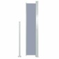vidaXL Tenda Laterale Retrattile per Patio 160x500 cm Grigia vidaXL Tenda Laterale Retrattile per Patio 160x500 cm Grigia