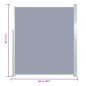 vidaXL Tenda Laterale Retrattile per Patio 160x500 cm Grigia vidaXL Tenda Laterale Retrattile per Patio 160x500 cm Grigia