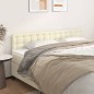 vidaXL Testiera 2 pz Crema 80x5x78/88 cm in Similpelle