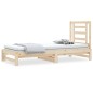 vidaXL Dormeuse Estraibile 2x(90x190) cm Legno Massello di Pino vidaXL Dormeuse Estraibile 2x(90x190) cm Legno Massello di Pino