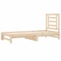 vidaXL Dormeuse Estraibile 2x(90x190) cm Legno Massello di Pino vidaXL Dormeuse Estraibile 2x(90x190) cm Legno Massello di Pino