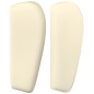vidaXL Testiera ad Orecchio Crema 83x23x78/88 cm in Similpelle vidaXL Testiera ad Orecchio Crema 83x23x78/88 cm in Similpelle