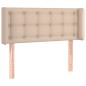 vidaXL Testiera ad Orecchio Cappuccino 83x16x78/88 cm in Similpelle vidaXL Testiera ad Orecchio Cappuccino 83x16x78/88 cm in Similpelle