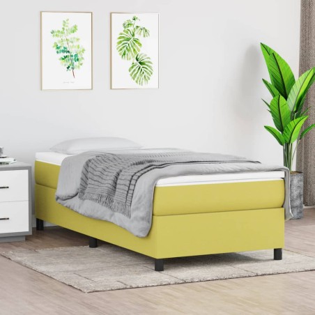 vidaXL Giroletto Verde 90x200 cm in Tessuto