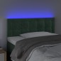 vidaXL Testiera a LED Verde Scuro 80x5x78/88 cm in Velluto vidaXL Testiera a LED Verde Scuro 80x5x78/88 cm in Velluto