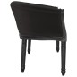 Panca Nera 98x56x69 cm in Velluto