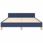 vidaXL Giroletto senza Materasso Blu 140x190 cm in Tessuto vidaXL Giroletto senza Materasso Blu 140x190 cm in Tessuto