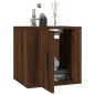 Mobile Porta TV a Parete Rovere Marrone 40x34,5x40 cm Mobile Porta TV a Parete Rovere Marrone 40x34,5x40 cm