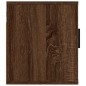 Mobile Porta TV a Parete Rovere Marrone 40x34,5x40 cm Mobile Porta TV a Parete Rovere Marrone 40x34,5x40 cm