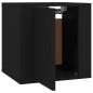 vidaXL Mobile Porta TV a Parete Nero 40x34,5x40 cm vidaXL Mobile Porta TV a Parete Nero 40x34,5x40 cm