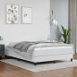 Materasso a Molle Bianco 140x200x20 cm in Similpelle Materasso a Molle Bianco 140x200x20 cm in Similpelle