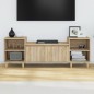Mobile Porta TV Rovere Sonoma 160x35x55 cm Legno Multistrato Mobile Porta TV Rovere Sonoma 160x35x55 cm Legno Multistrato