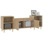 Mobile Porta TV Rovere Sonoma 160x35x55 cm Legno Multistrato Mobile Porta TV Rovere Sonoma 160x35x55 cm Legno Multistrato
