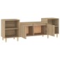 Mobile Porta TV Rovere Sonoma 160x35x55 cm Legno Multistrato Mobile Porta TV Rovere Sonoma 160x35x55 cm Legno Multistrato