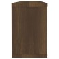 vidaXL Mensole Cubo Muro 6pz Rovere Marrone 60x15x23 Legno Multistrato vidaXL Mensole Cubo Muro 6pz Rovere Marrone 60x15x23 Legno Multistrato
