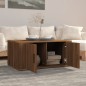 Tavolino da Salotto Rovere Marrone 80x50x36cm Legno Multistrato Tavolino da Salotto Rovere Marrone 80x50x36cm Legno Multistrato