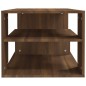 vidaXL Tavolino Salotto Rovere Marrone 100x50x40cm Legno Multistrato vidaXL Tavolino Salotto Rovere Marrone 100x50x40cm Legno Multistrato